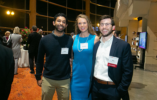 GOLD Council members at an event