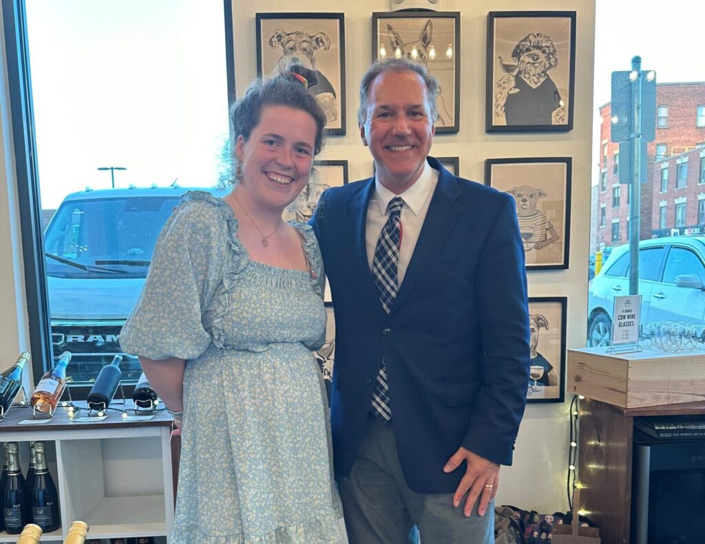 Marie Geoghegan '24, Co-President of SARC and President Fithian