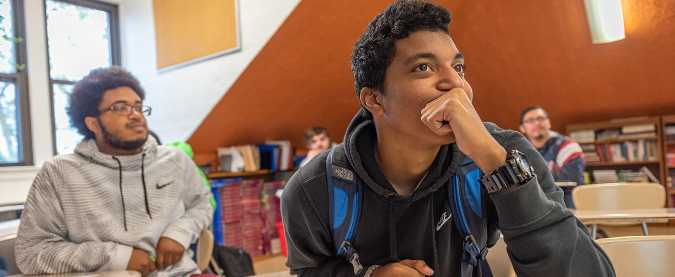 Students in classroom