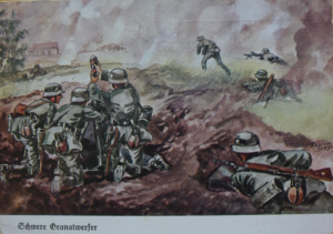 Nazi soldiers in combat.