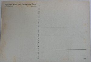 Back of unused postcard.