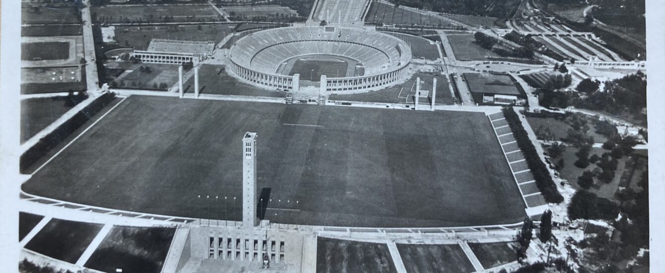 Arial view of the Reich sports field