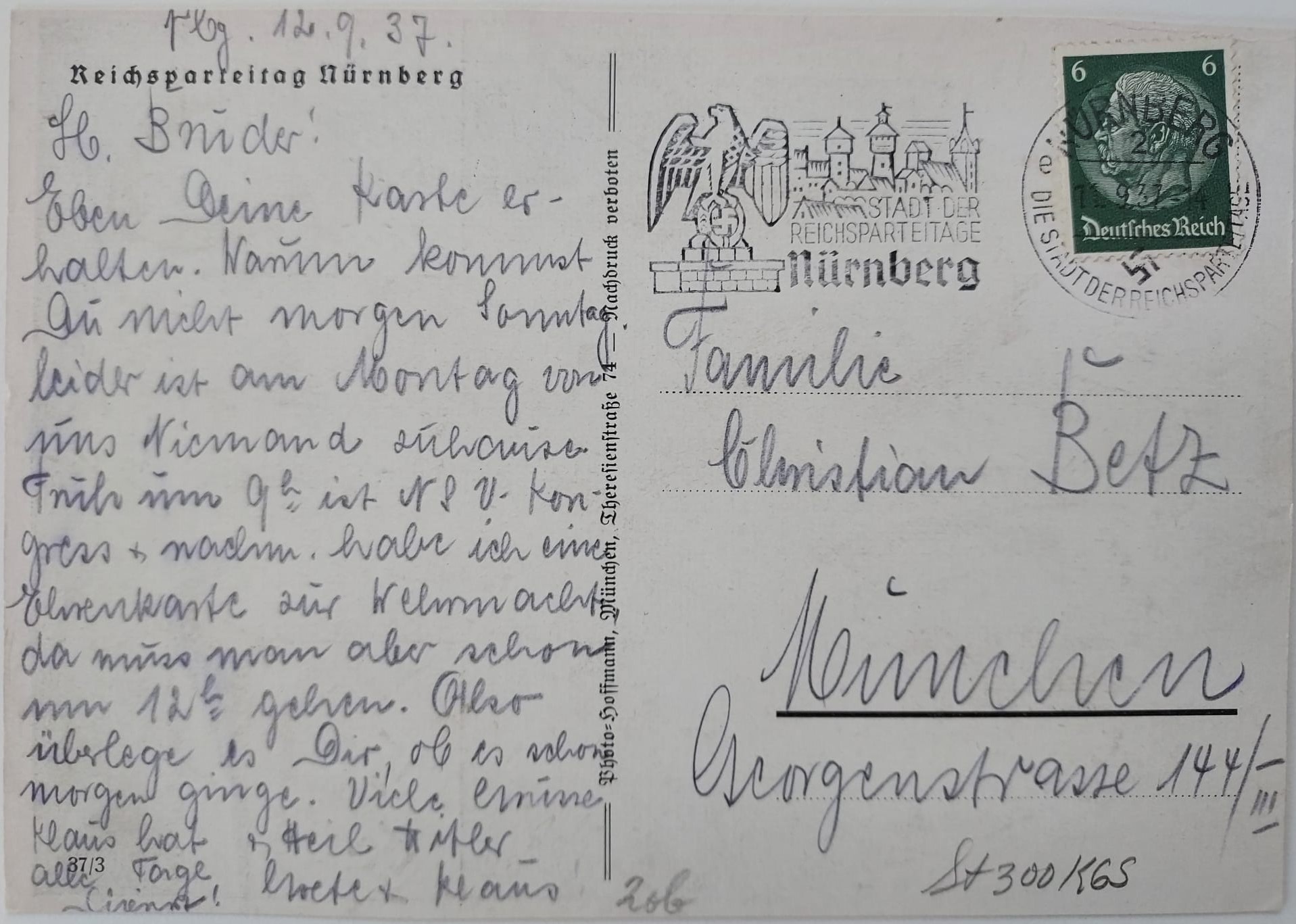 Reichsparteitag Back