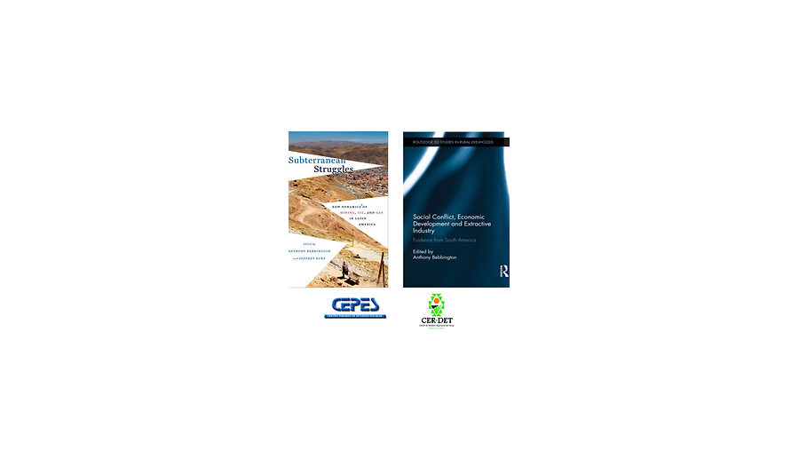 poster cover for extractive industries