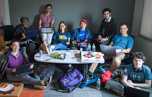Hack team at Clark