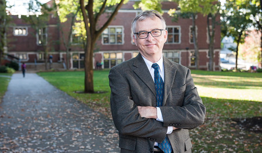 John Brown on the Clark University campus