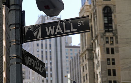 Wall Street sign