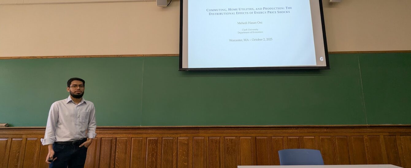 oni presenting a paper