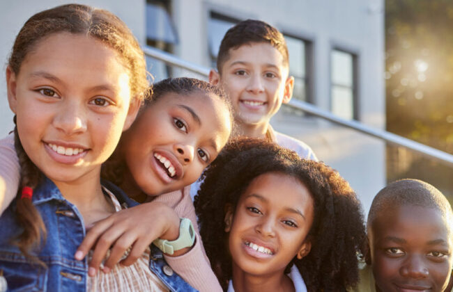 middle school students