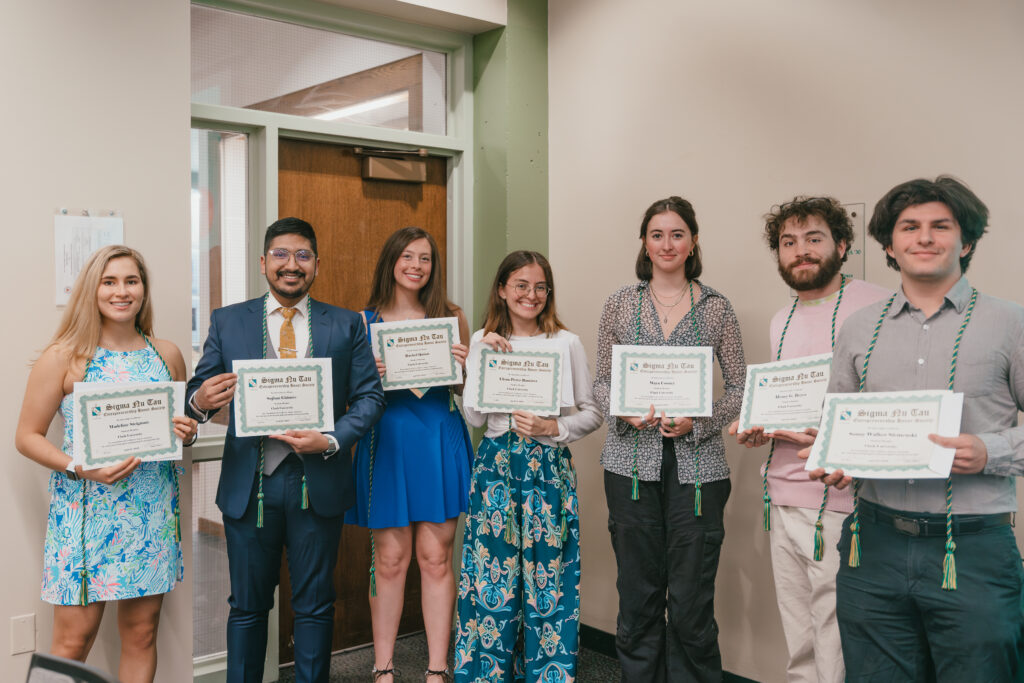 Sigma Nu Tau winners