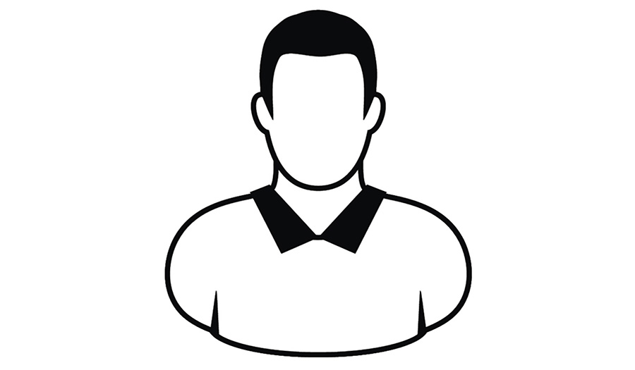 Male silhouette