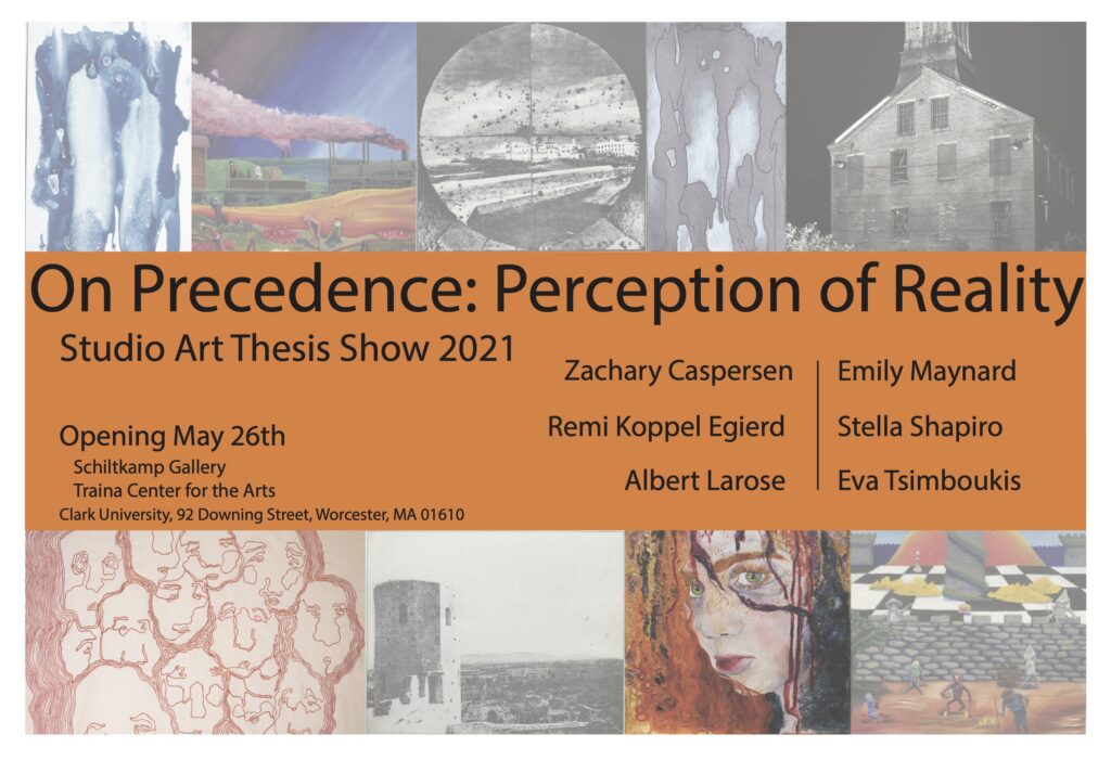 Senior thesis show poster