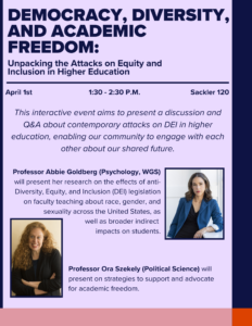 Democracy, Diversity and Academic Freedom