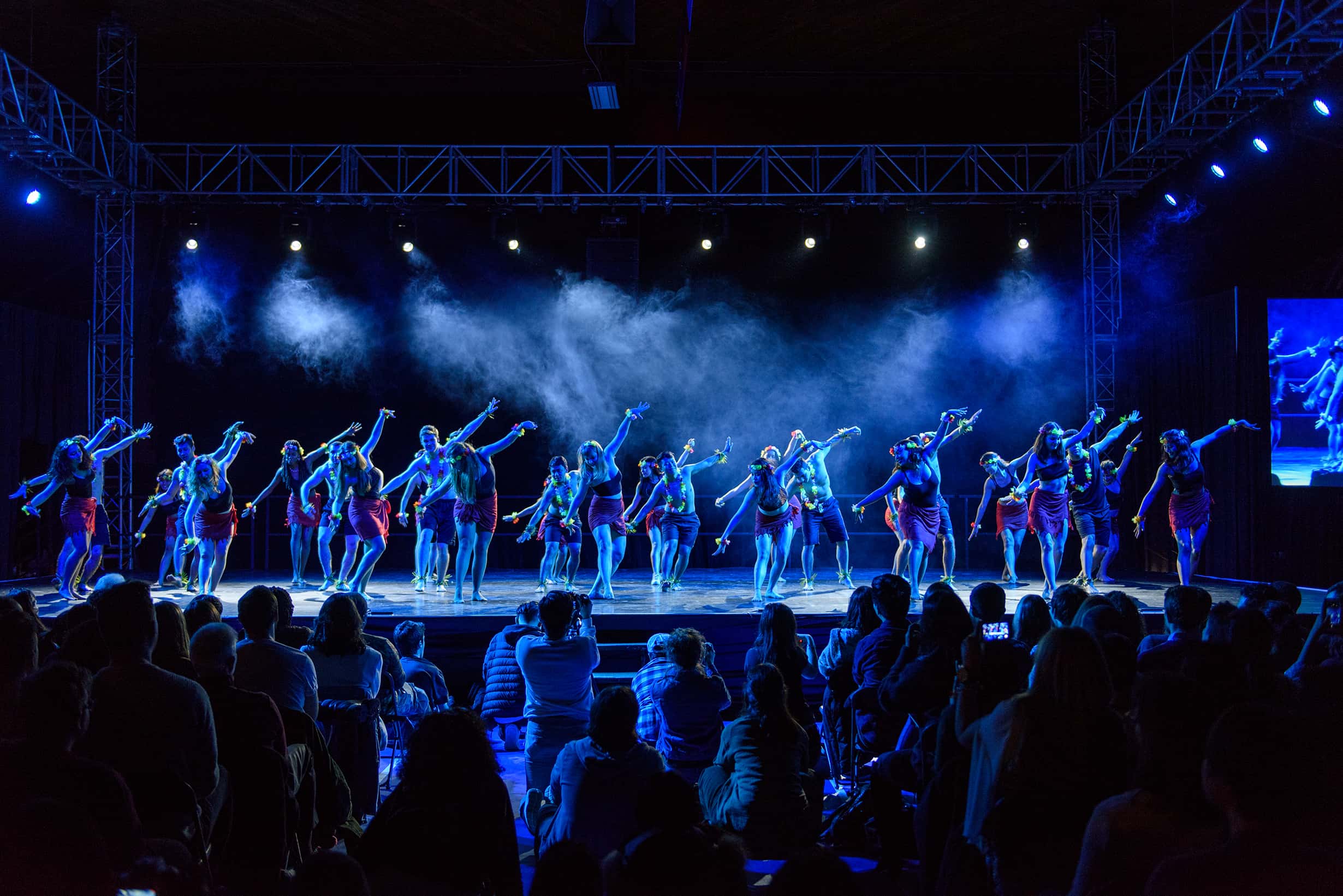 events hero - students performing dance on stage