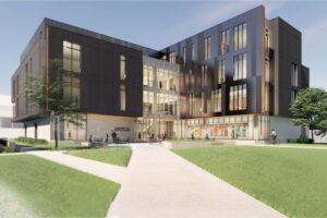 rendering of the MACD building