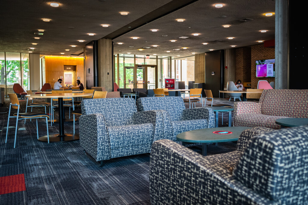 goddard library lounge area