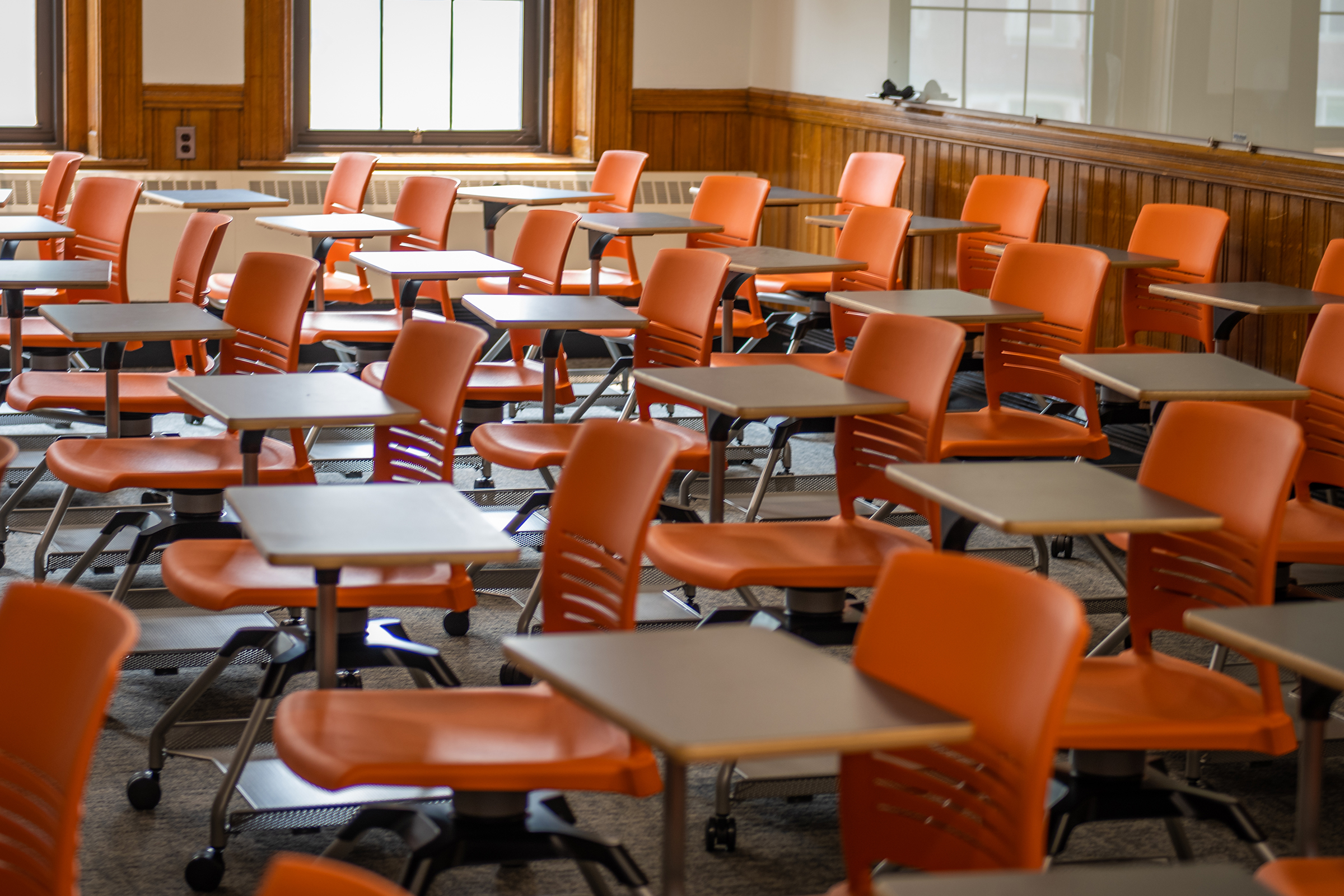 Jonas Clark Hall - classroom chairs