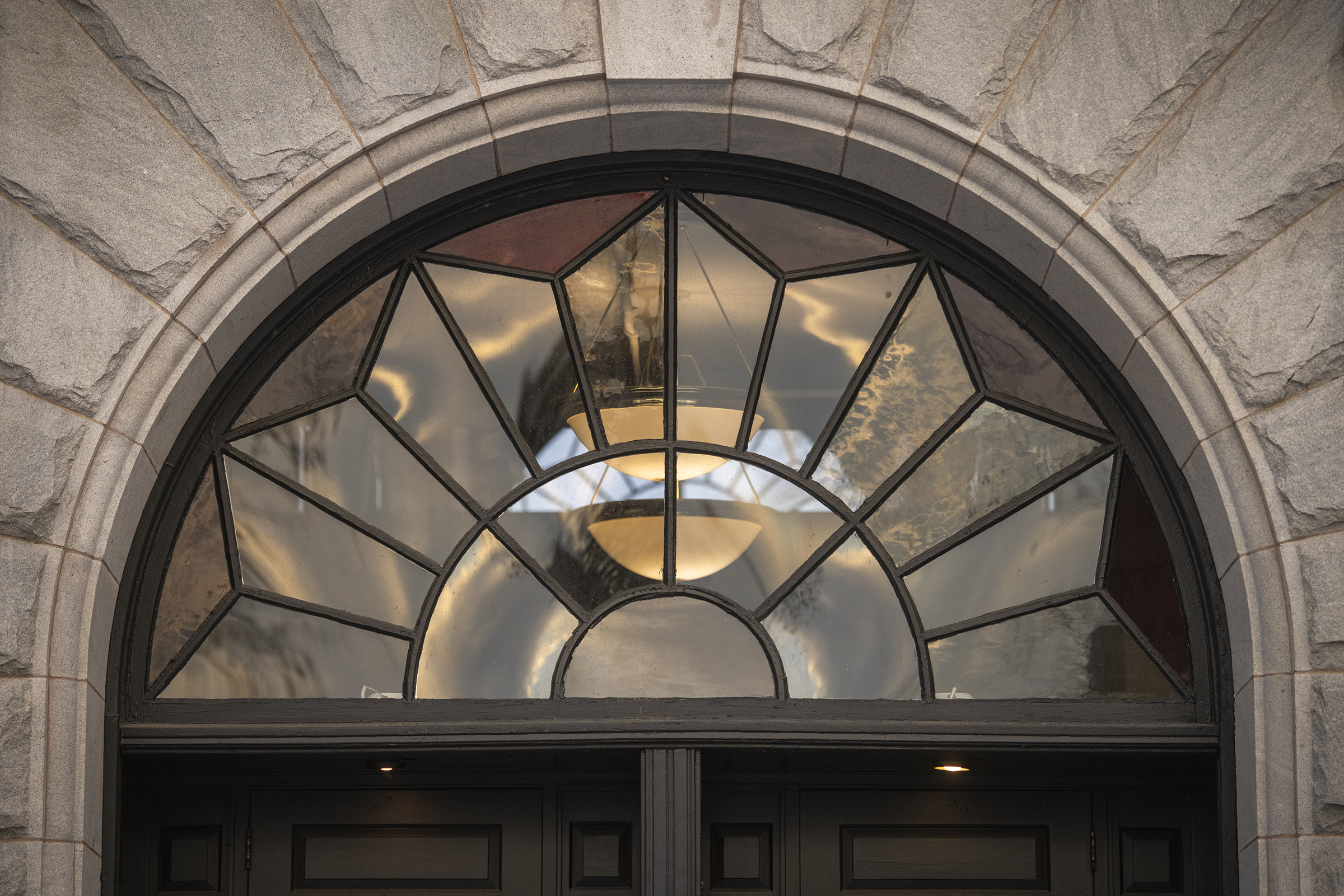 Jonas Clark Hall - arched windows