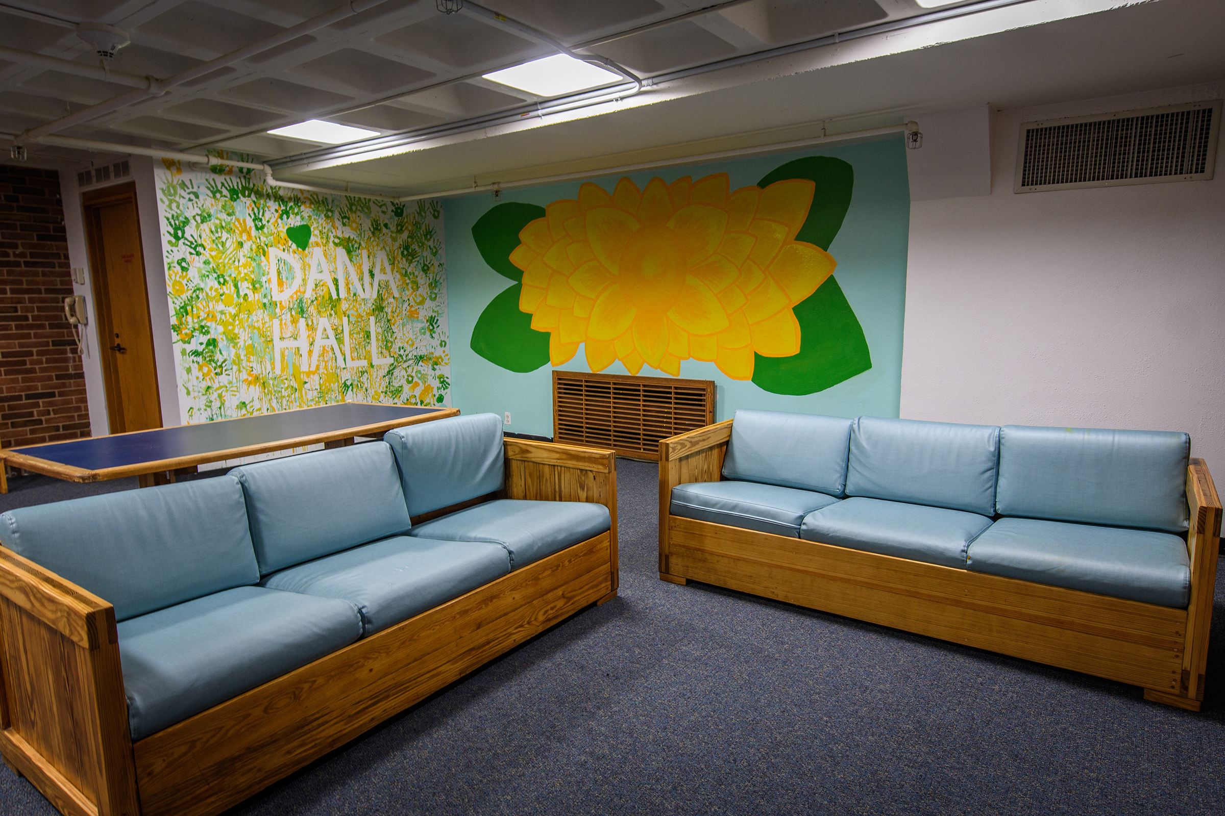 Dana Hall - lounge/game area