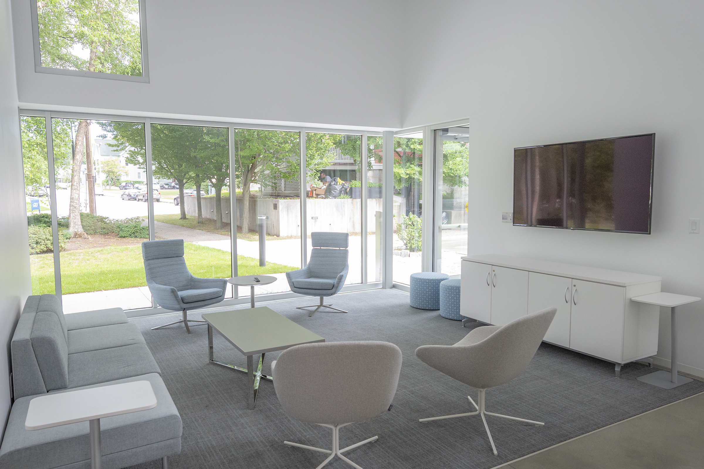 Cohen-Lasry House - interior lobby area