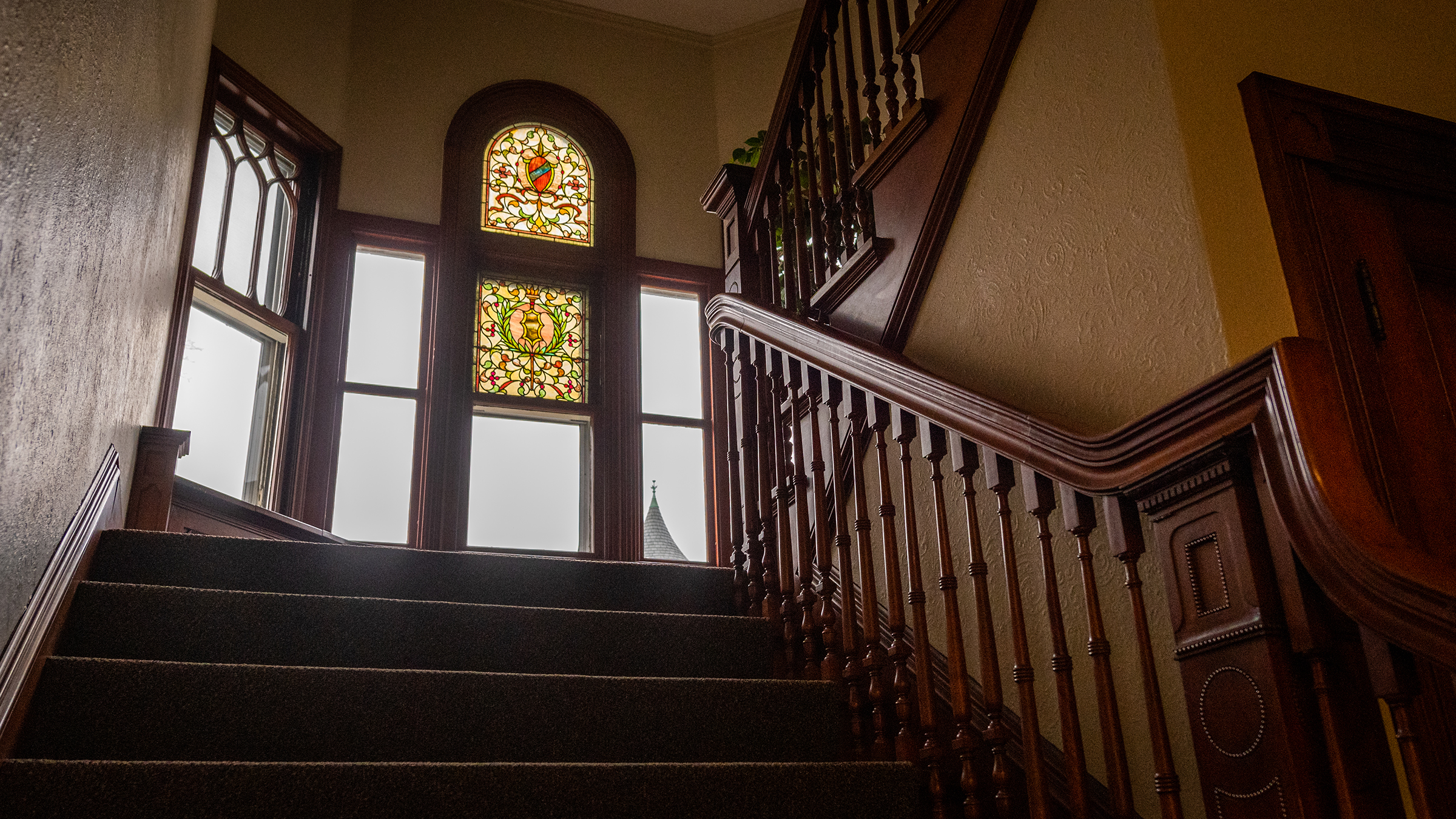 Anderson House - interior stair case