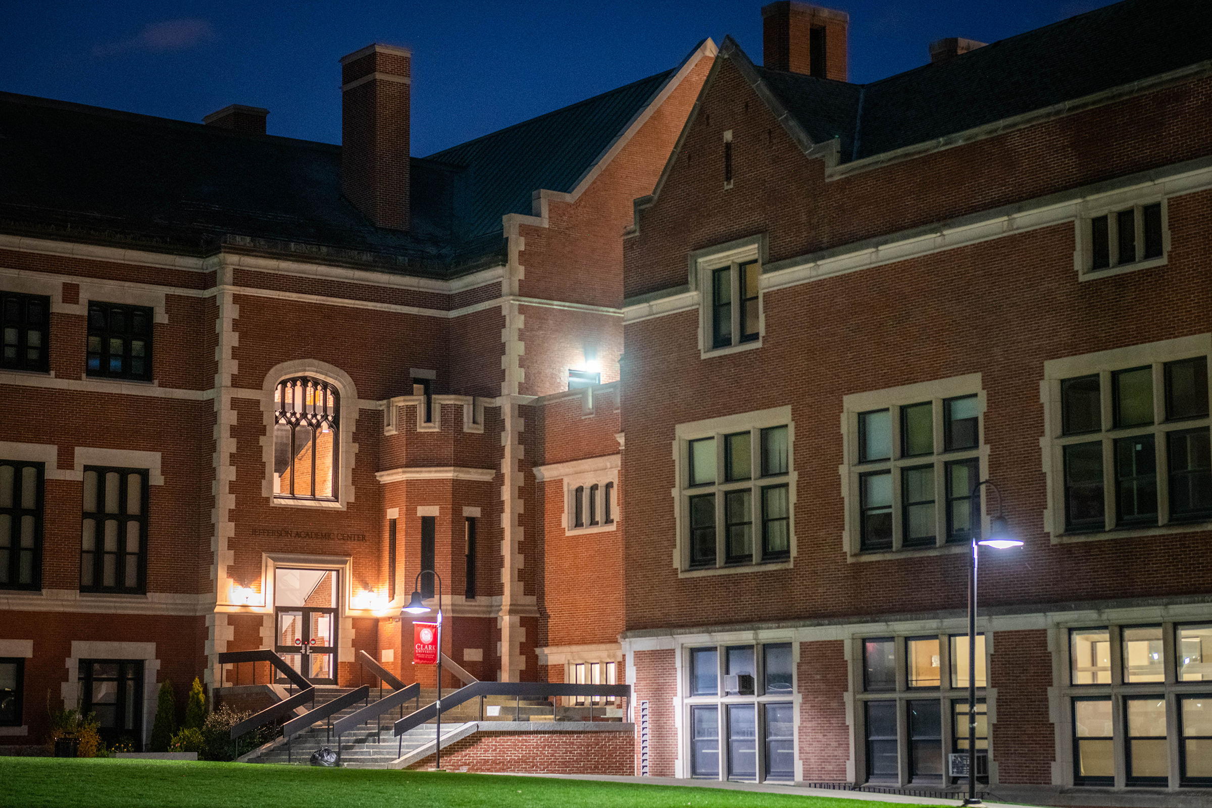 Jefferson Academic Center - at night