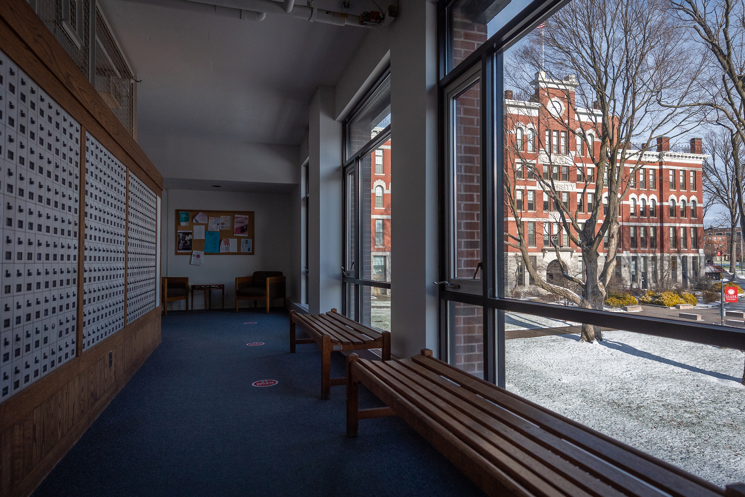 Higgins University Center - post office
