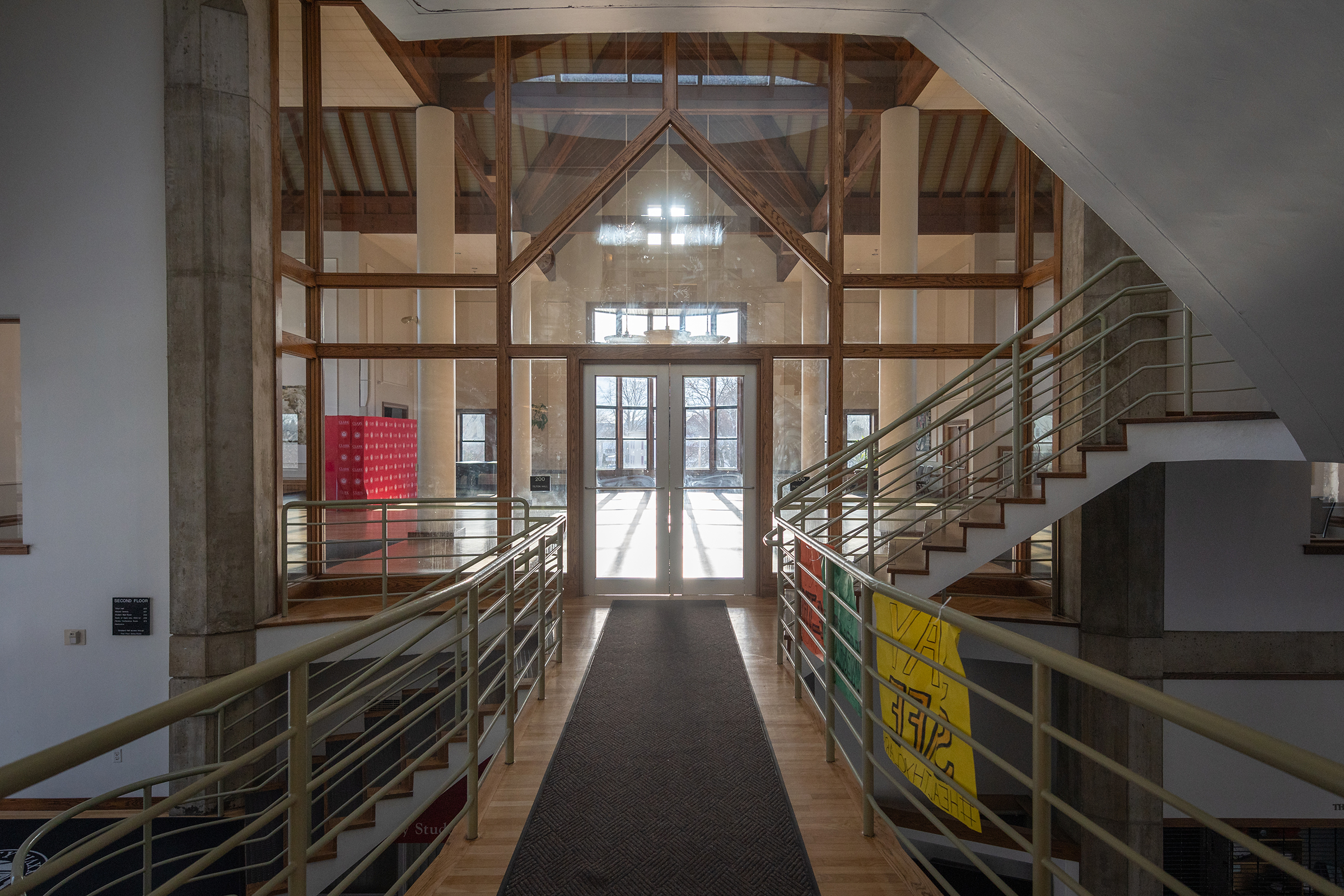 Higgins University Center - upstairs hall