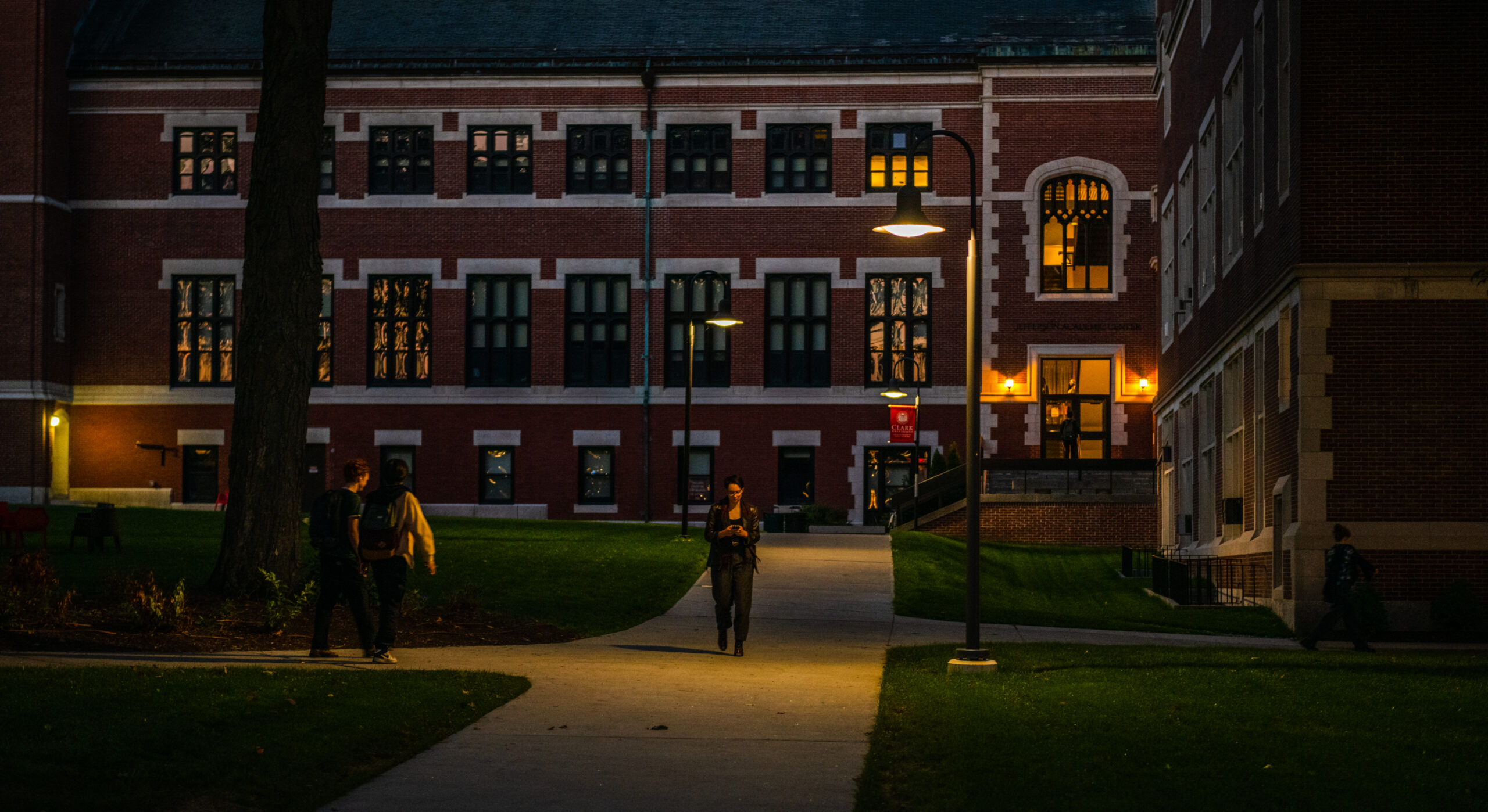 Jefferson Academic Center night time