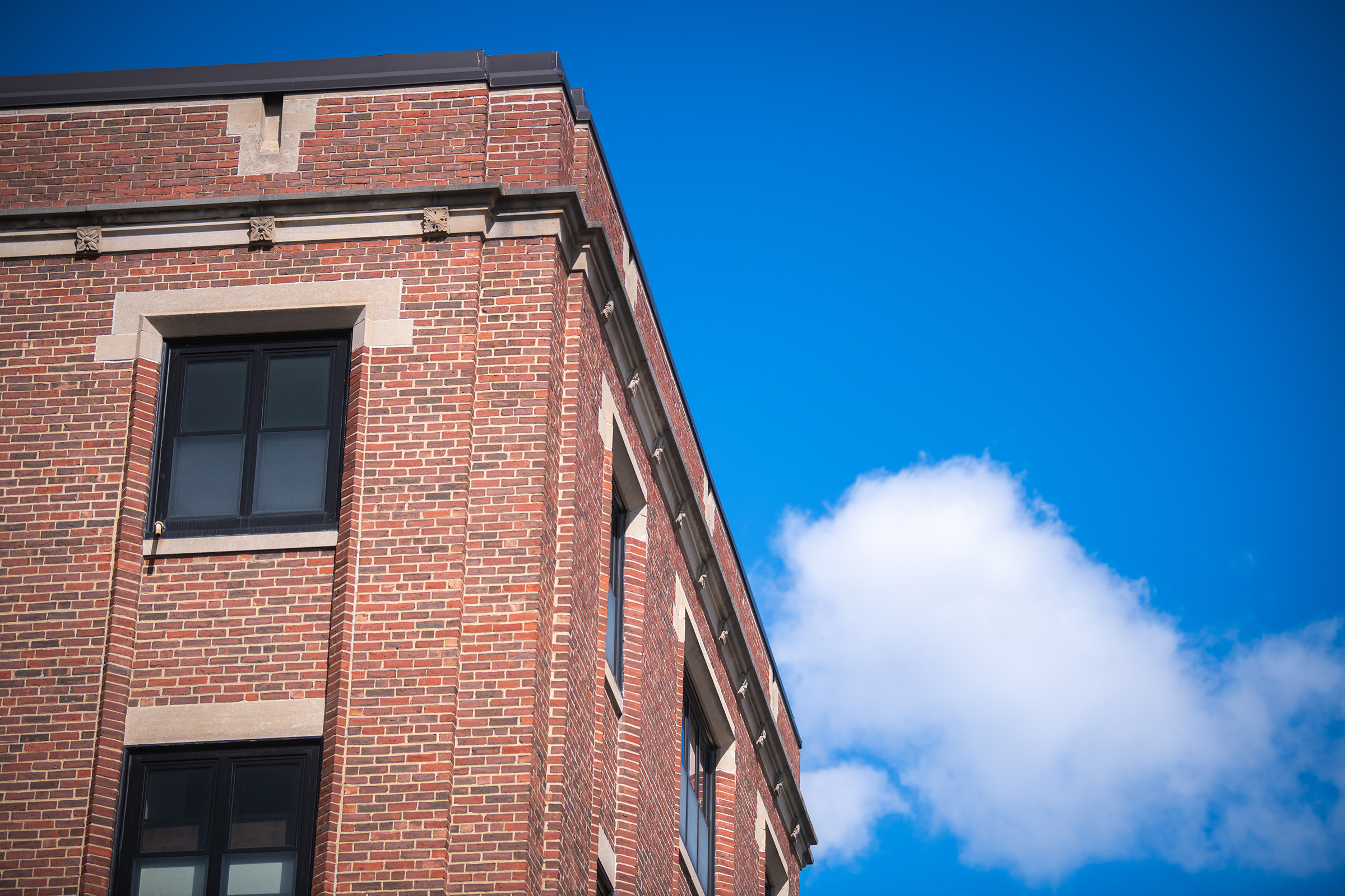 Estabrook Hall  - shot of architecture in building