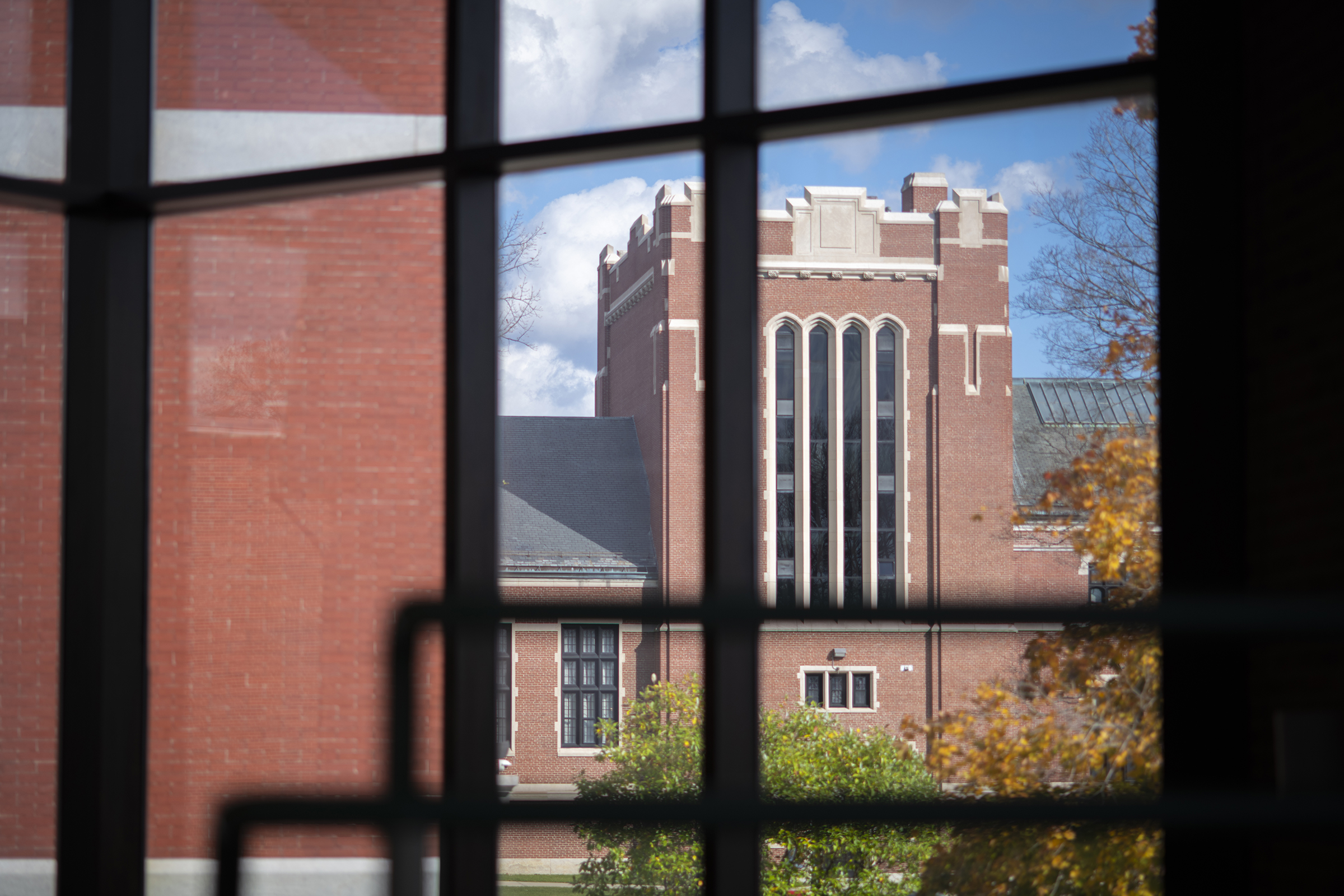 Jefferson Academic Center view through side view