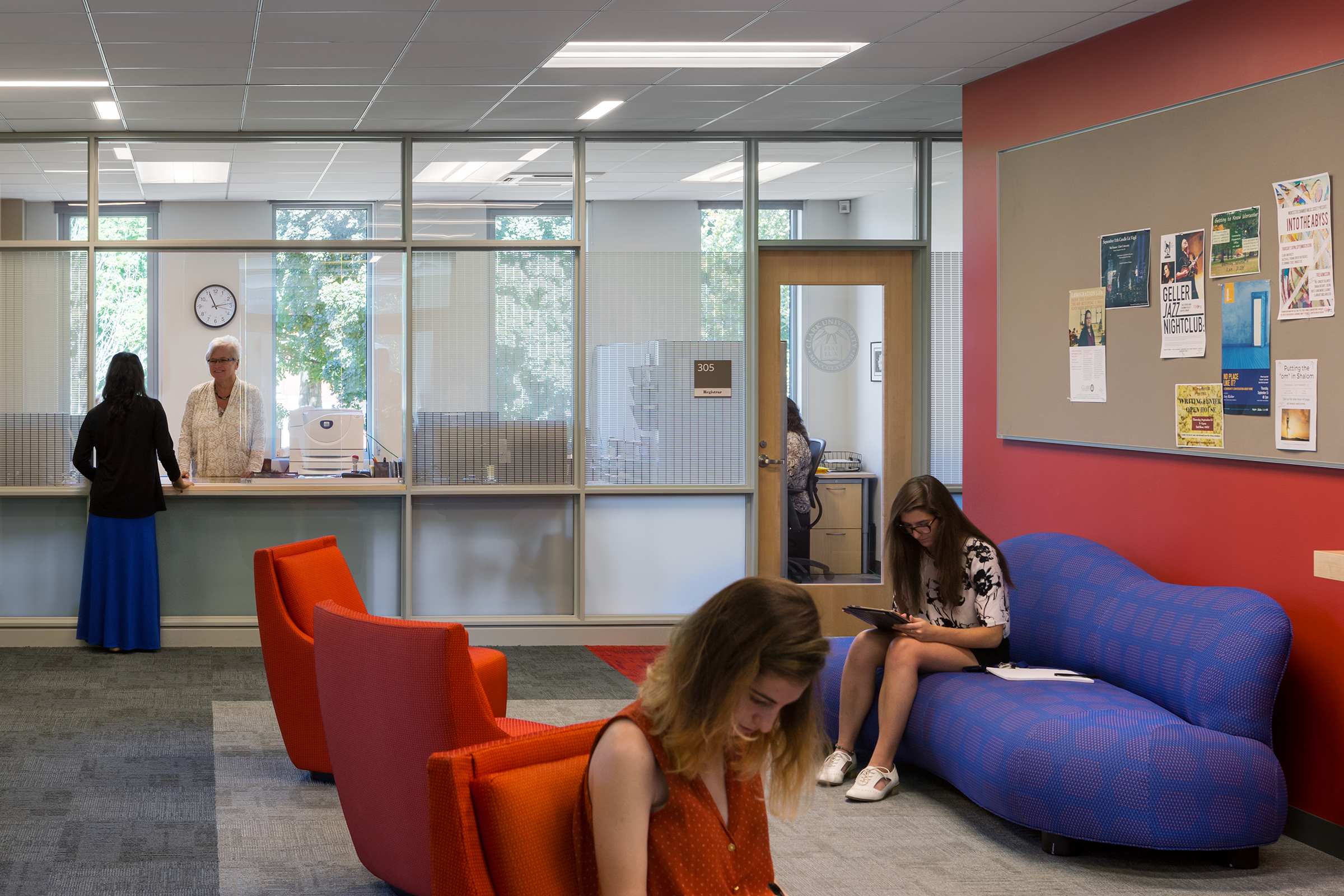 Shaich Family Alumni and Student Engagement Center (ASEC) - 2nd floor office