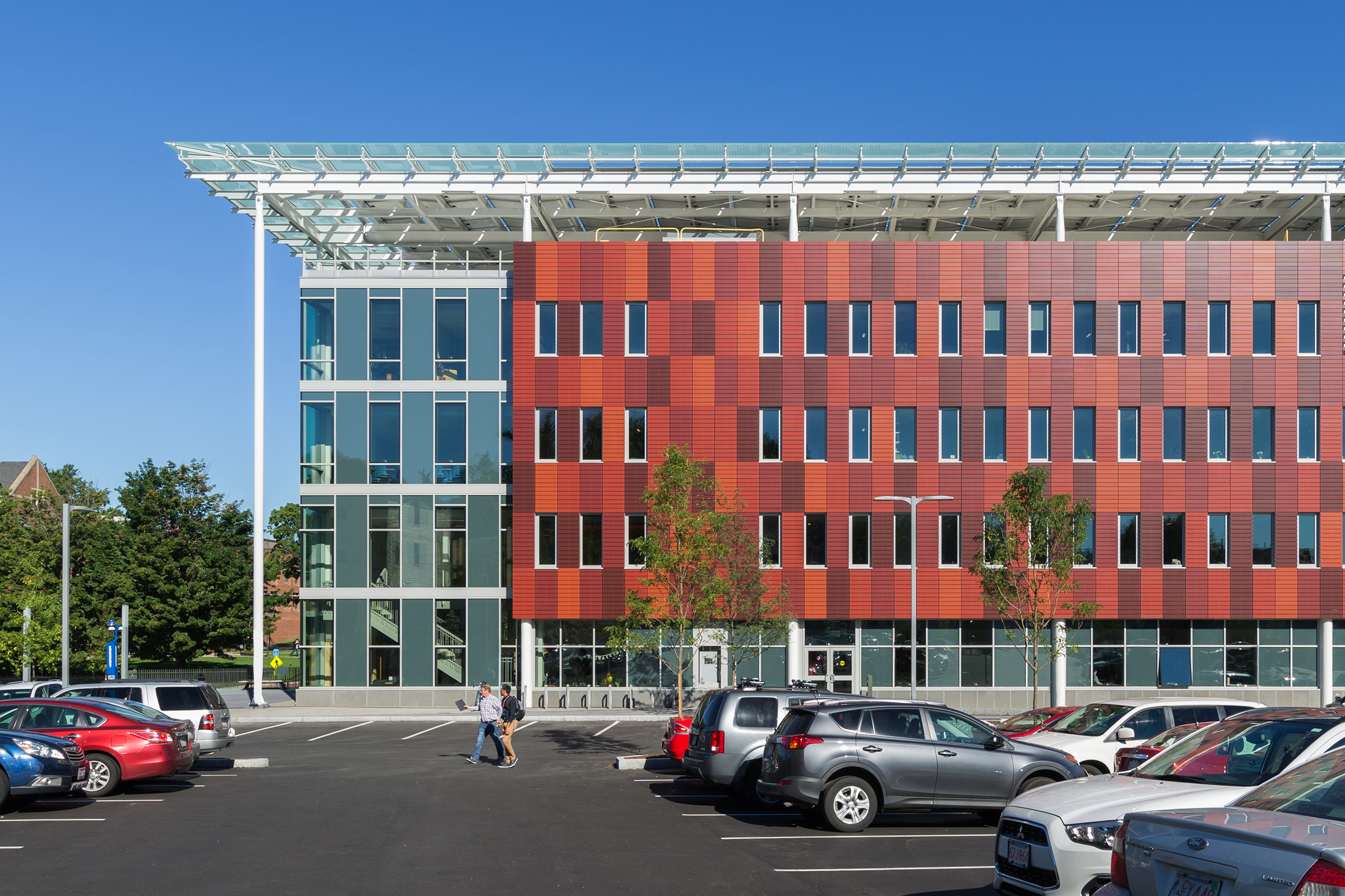 Shaich Family Alumni and Student Engagement Center (ASEC) - parking lot