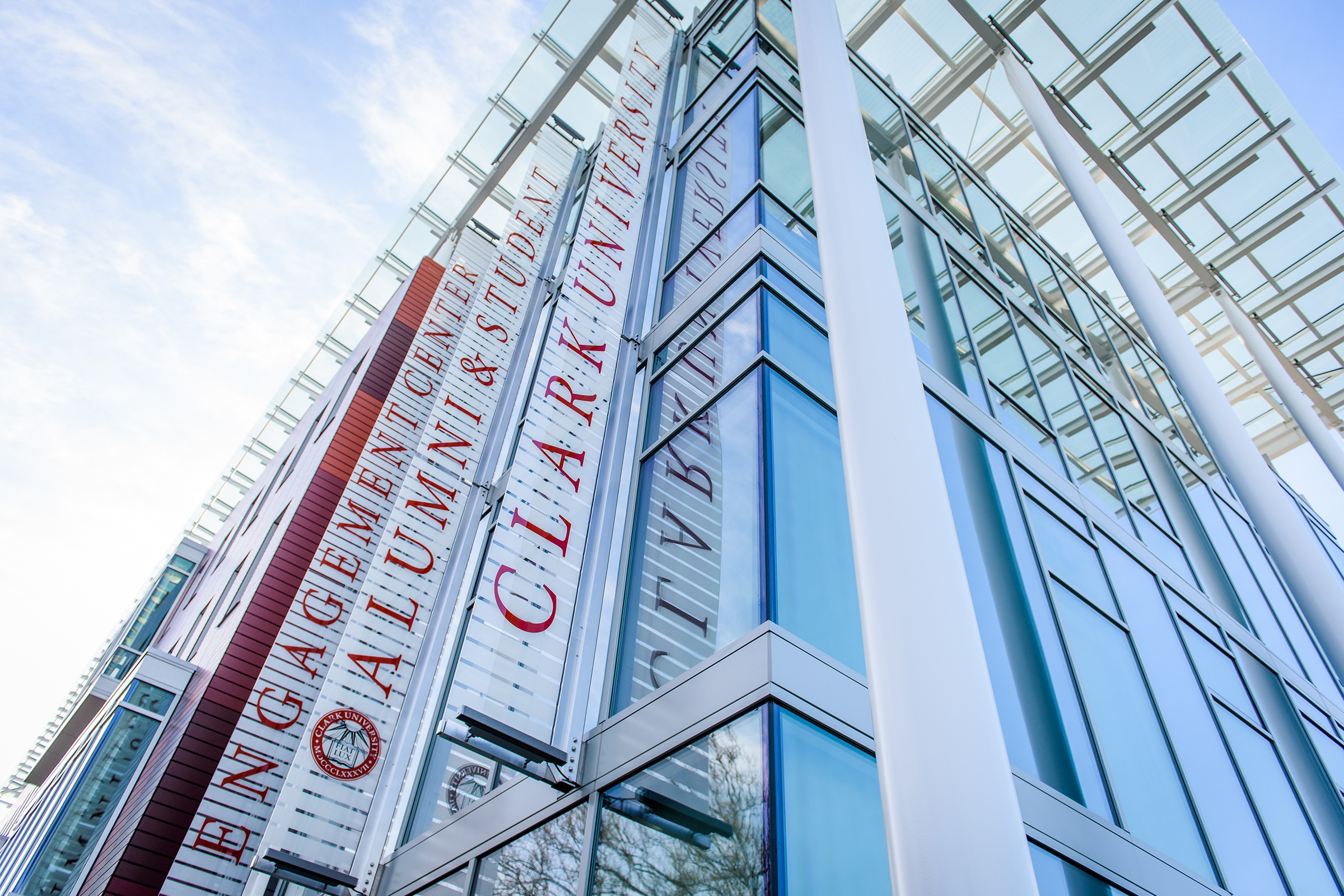 Shaich Family Alumni and Student Engagement Center (ASEC) - signage