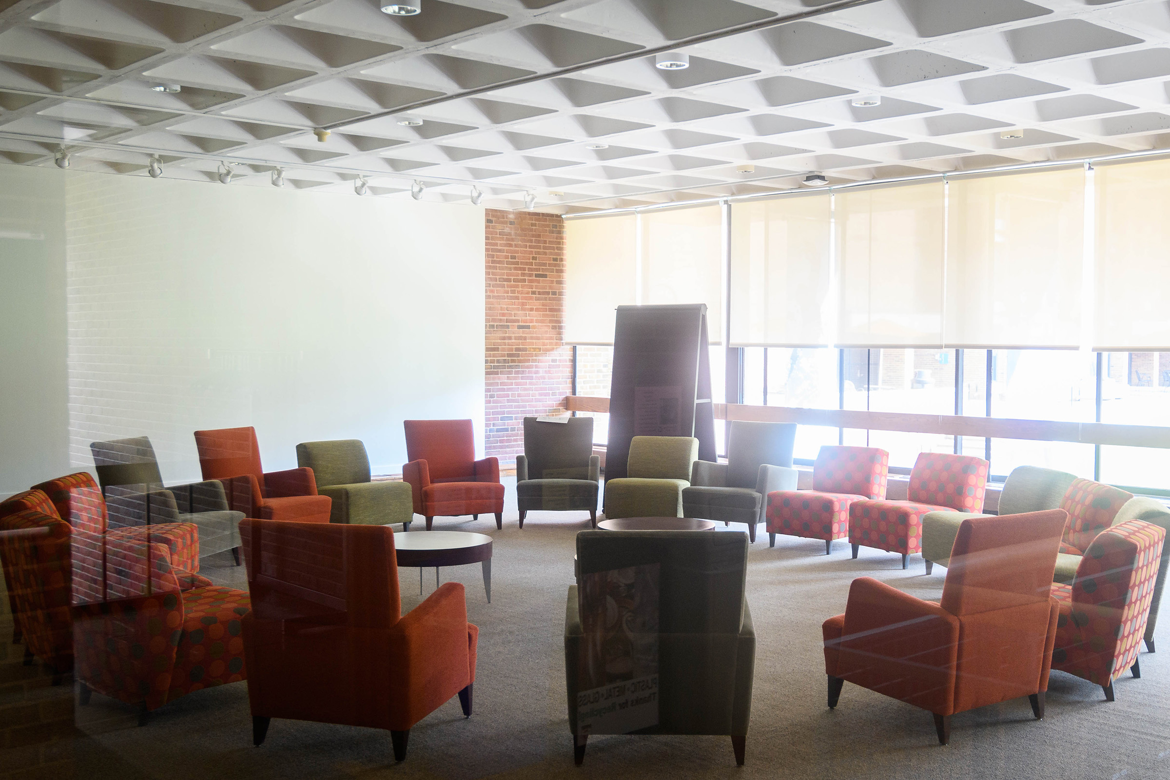 Dana Commons - chairs set in round setting