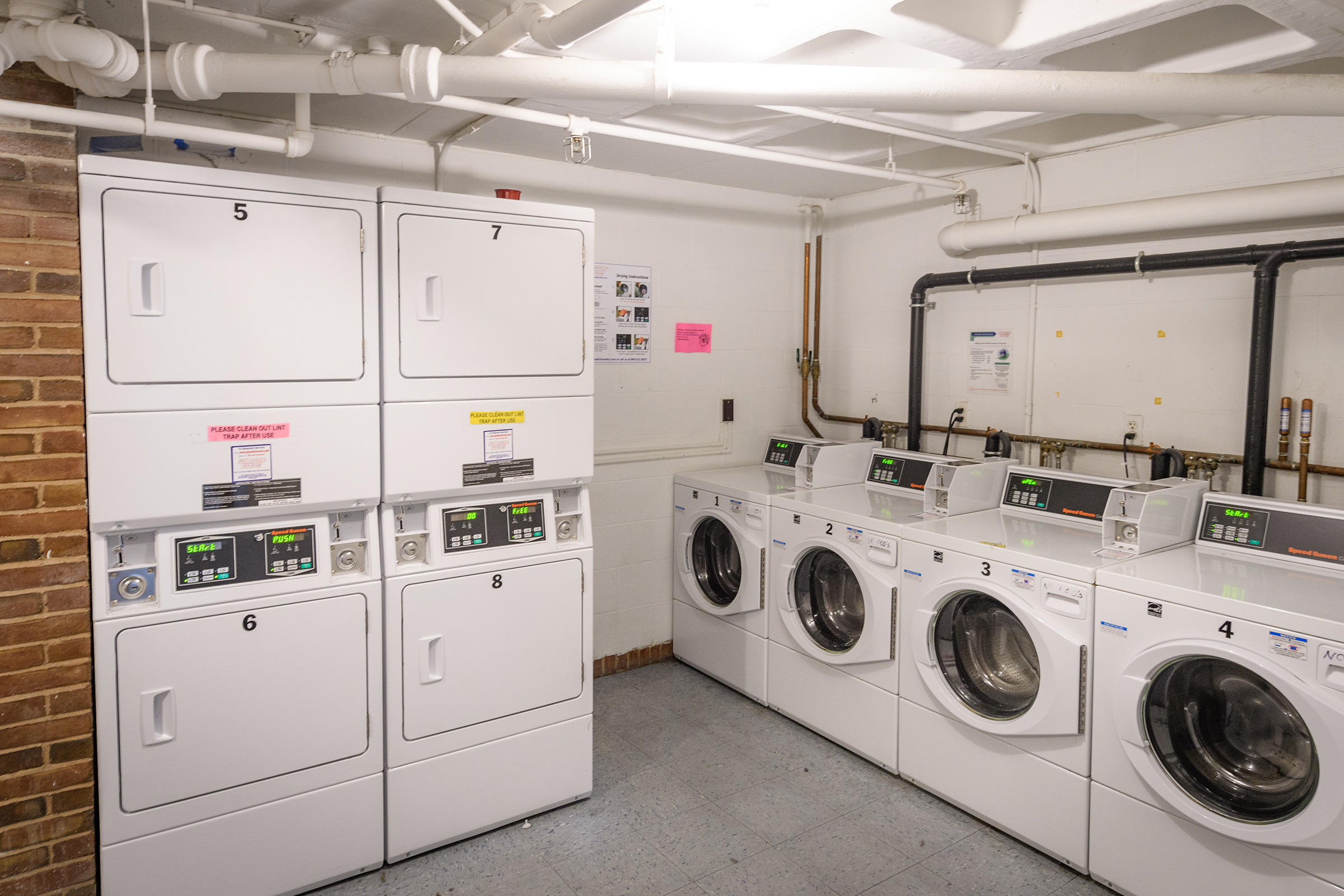 Dana Hall - laundry room