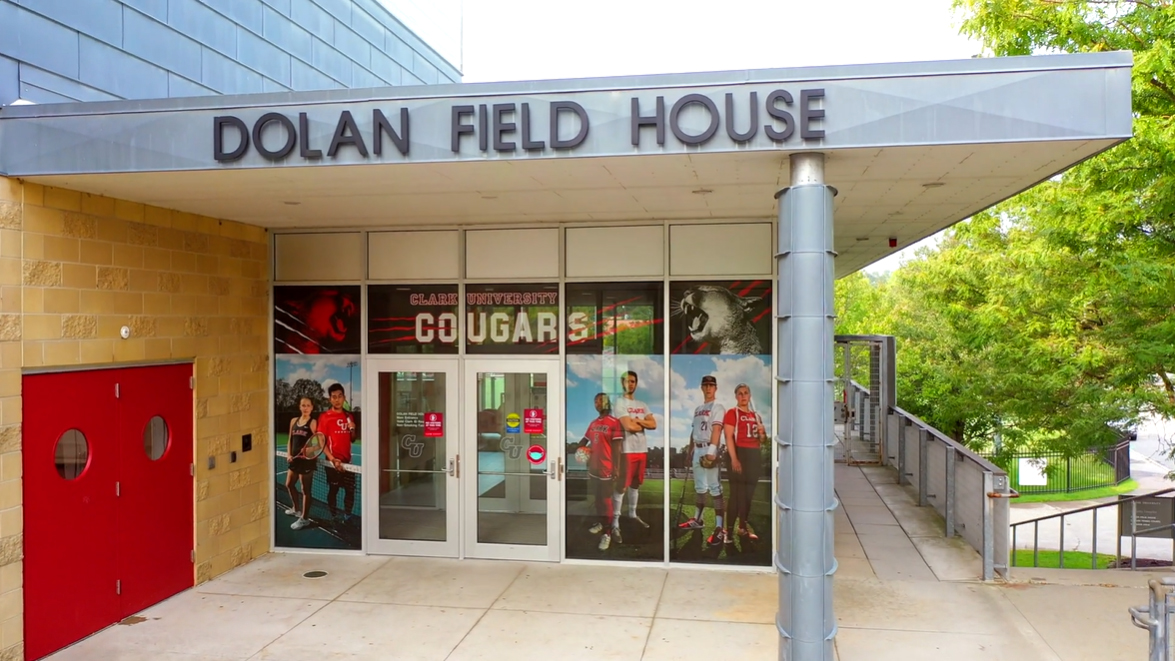 Dolan Field House - front door