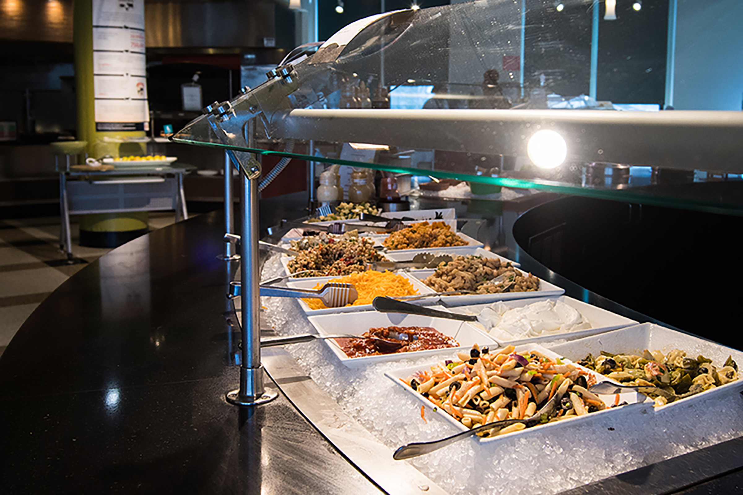 Higgins University Center - food display