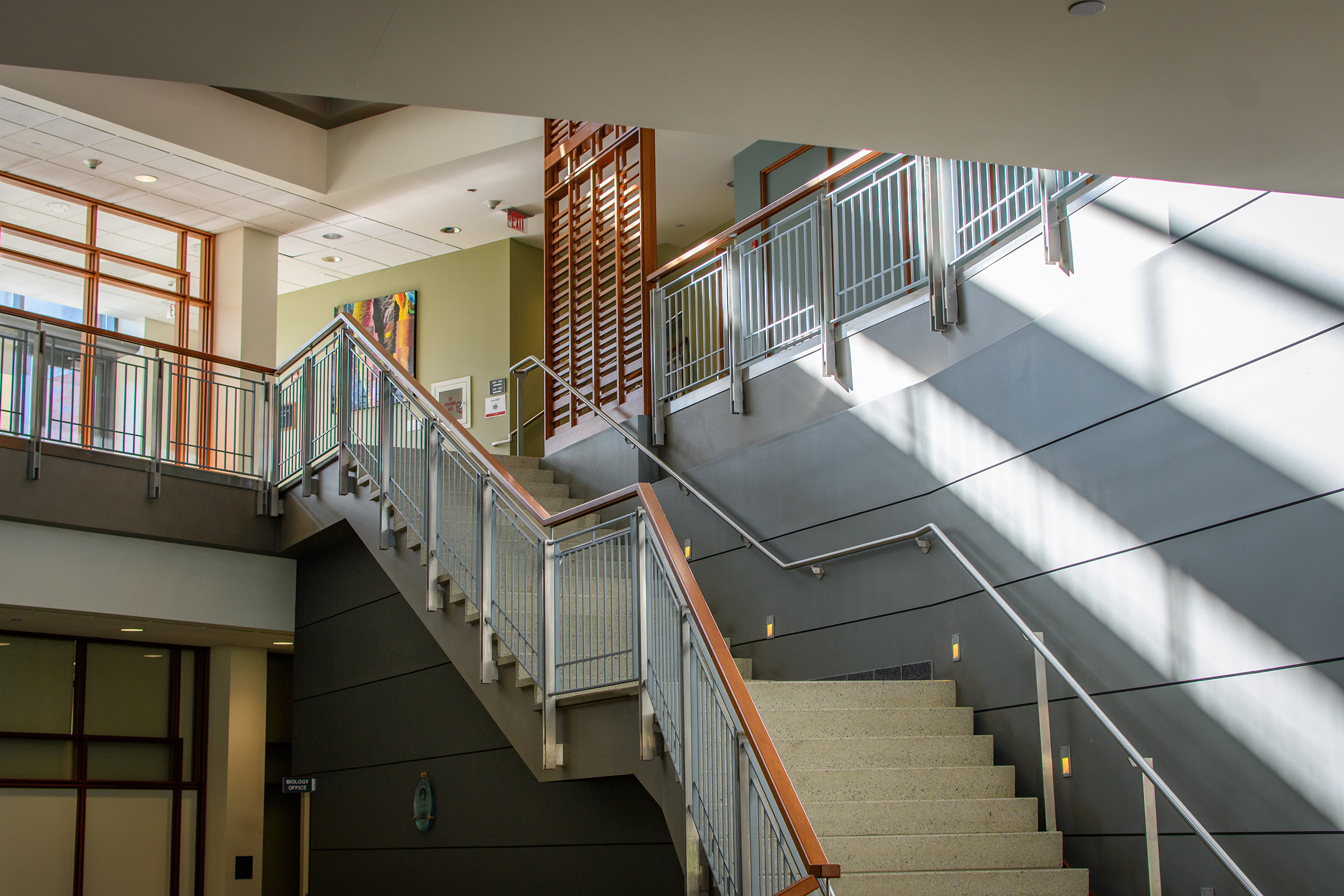 Lasry Center for BioScience - staircase