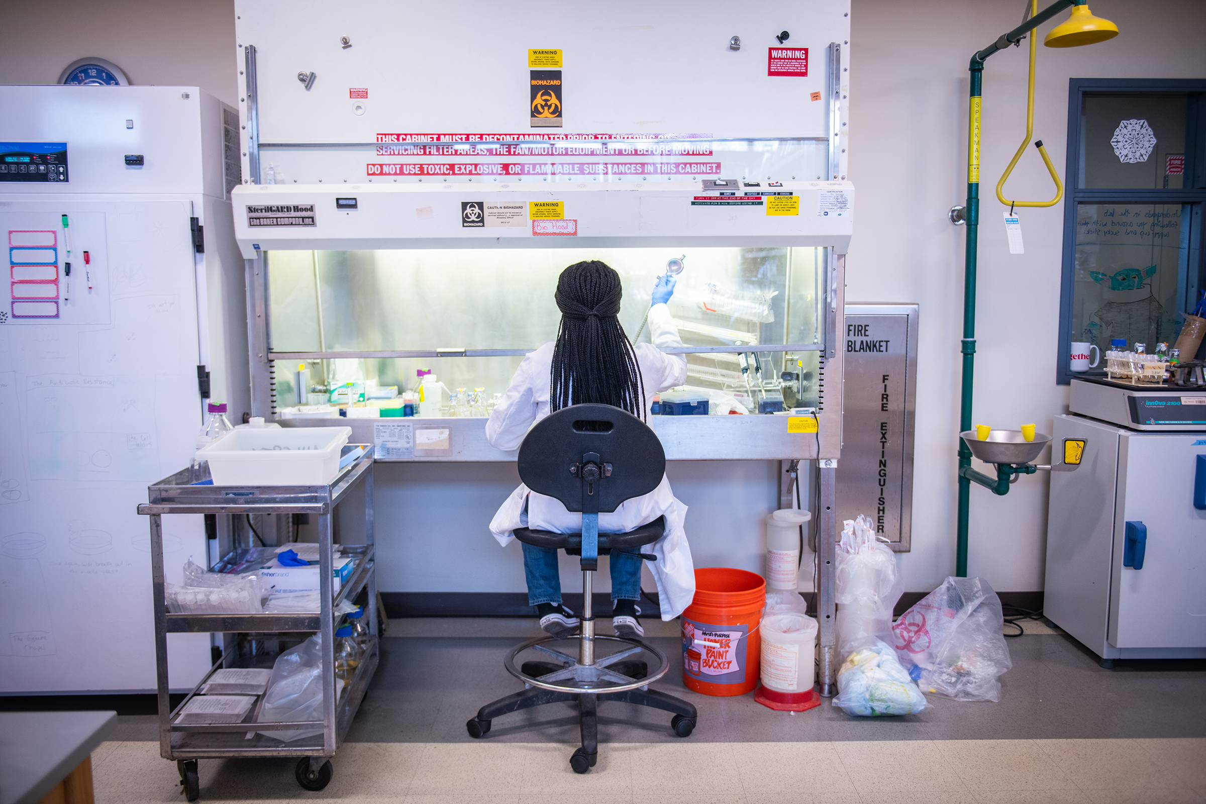 Lasry Center for BioScience - lab area