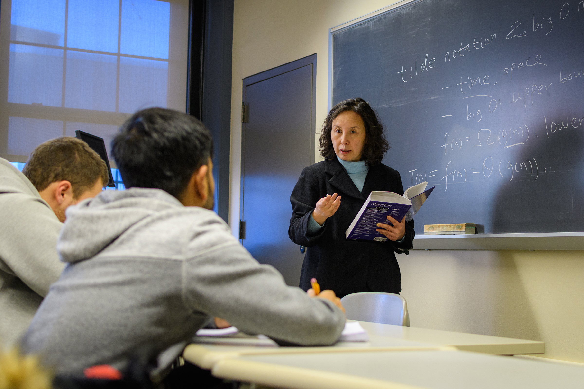 Math/Physics Building classroom setting