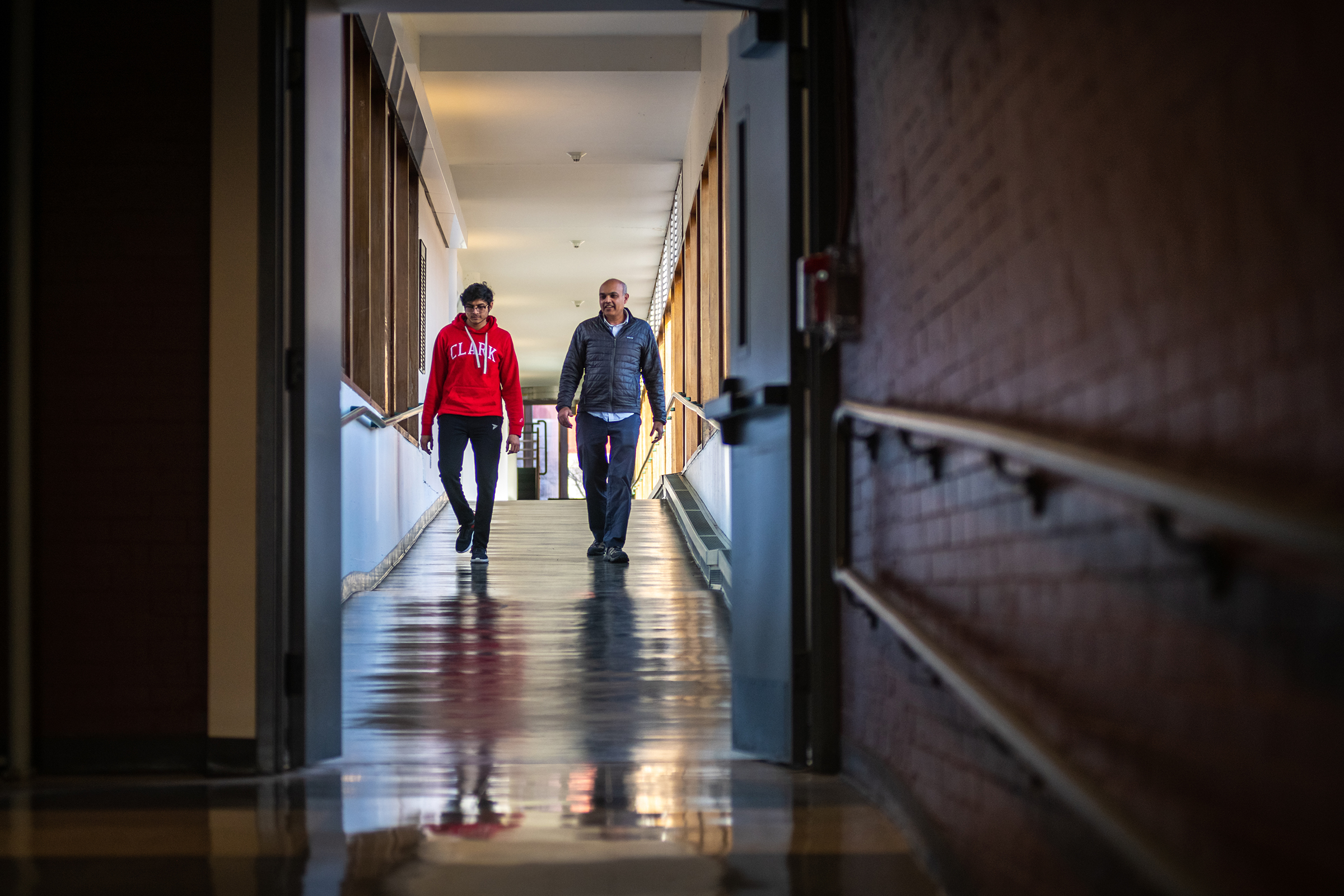 Math/Physics Building - hall way