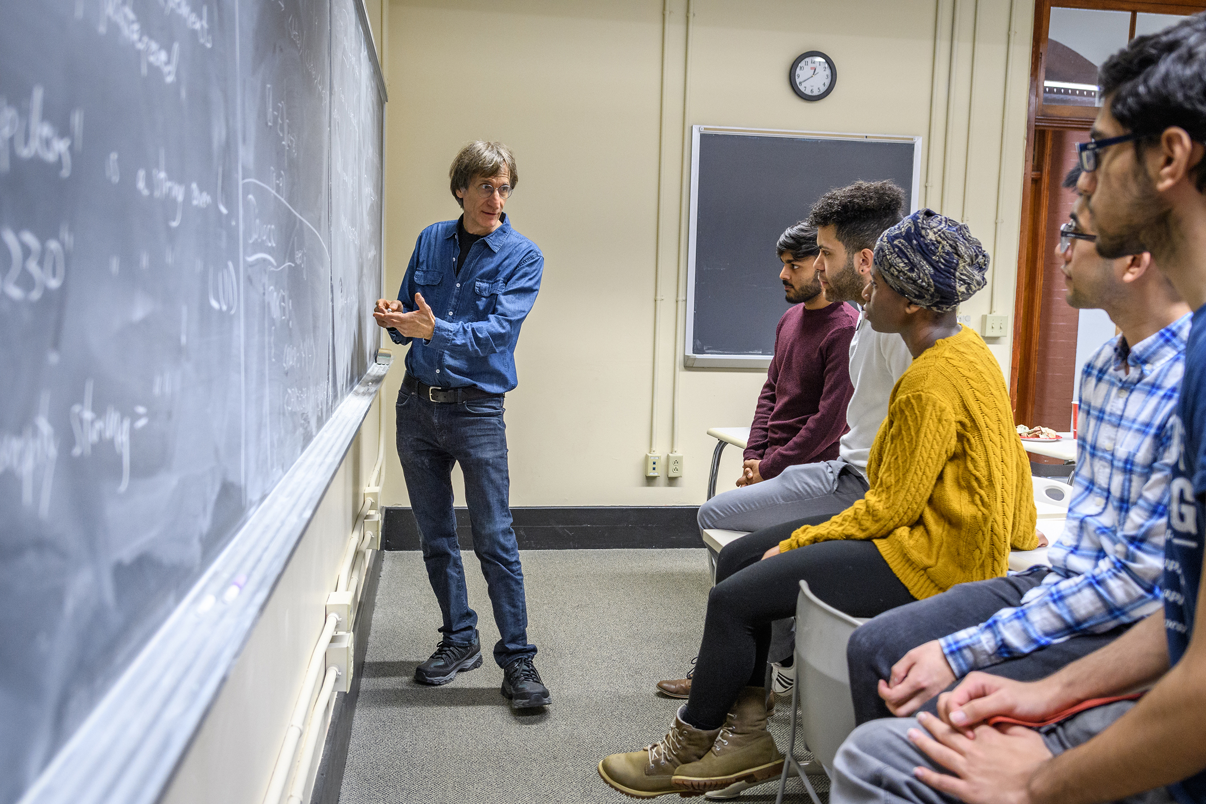 Math/Physics Building classroom setting