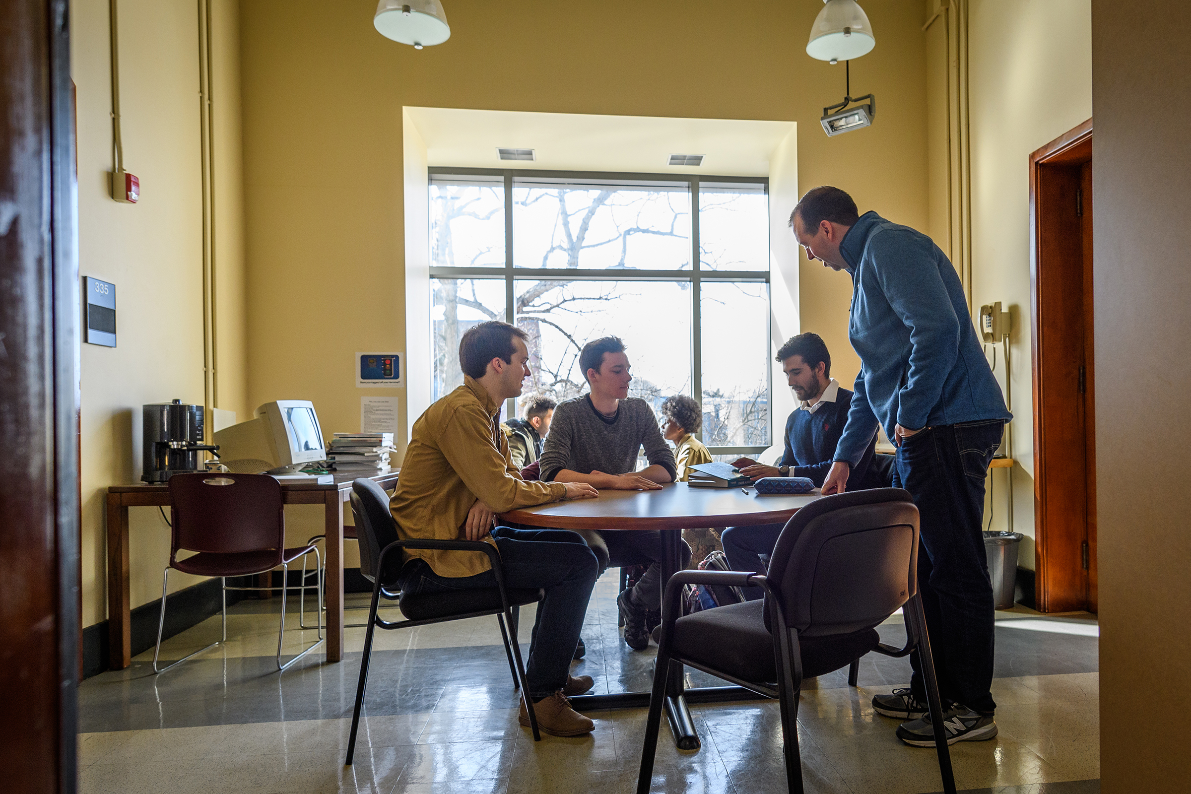 Math/Physics Building classroom