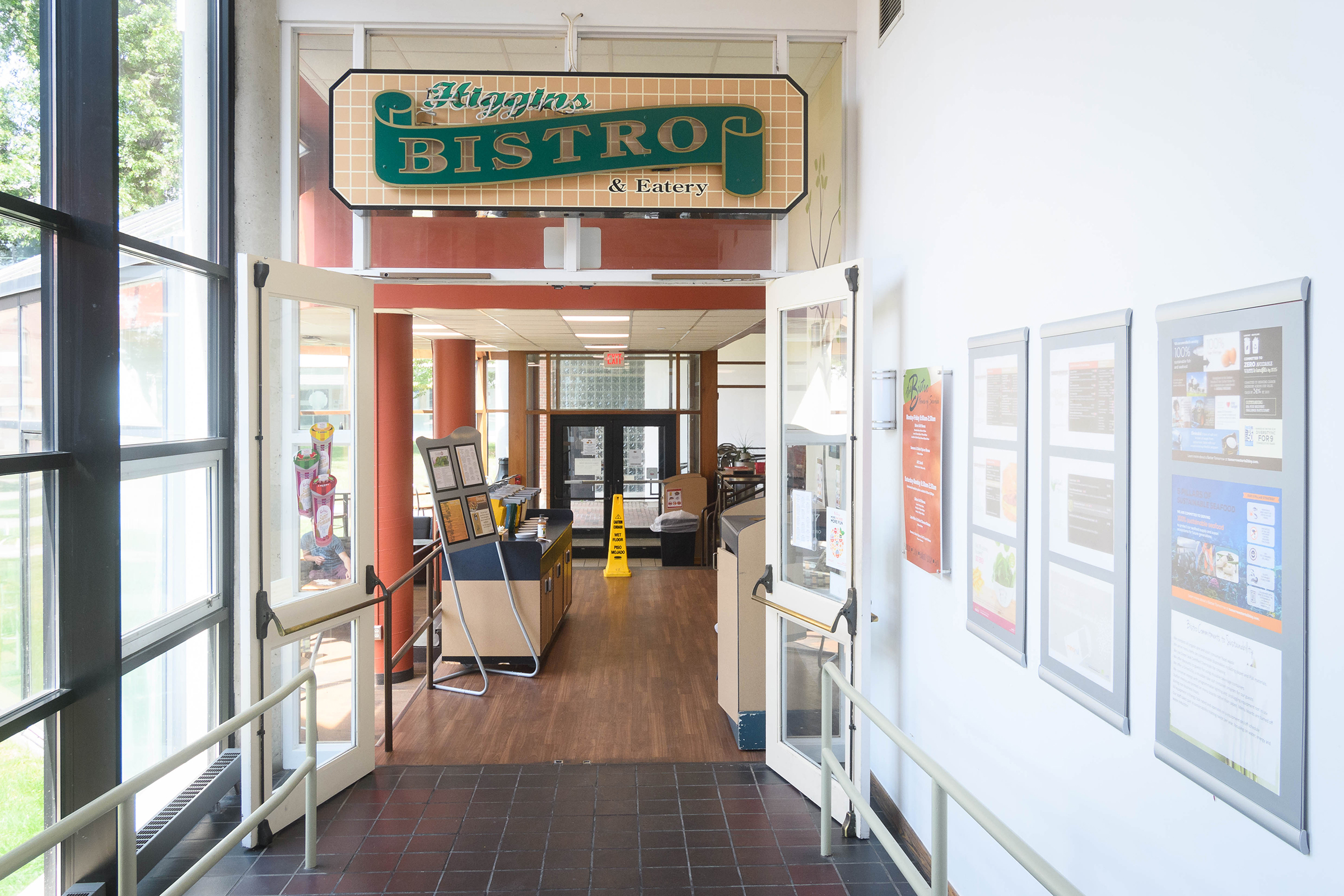 the Bistro - entrance
