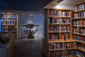 Rose Library interior building