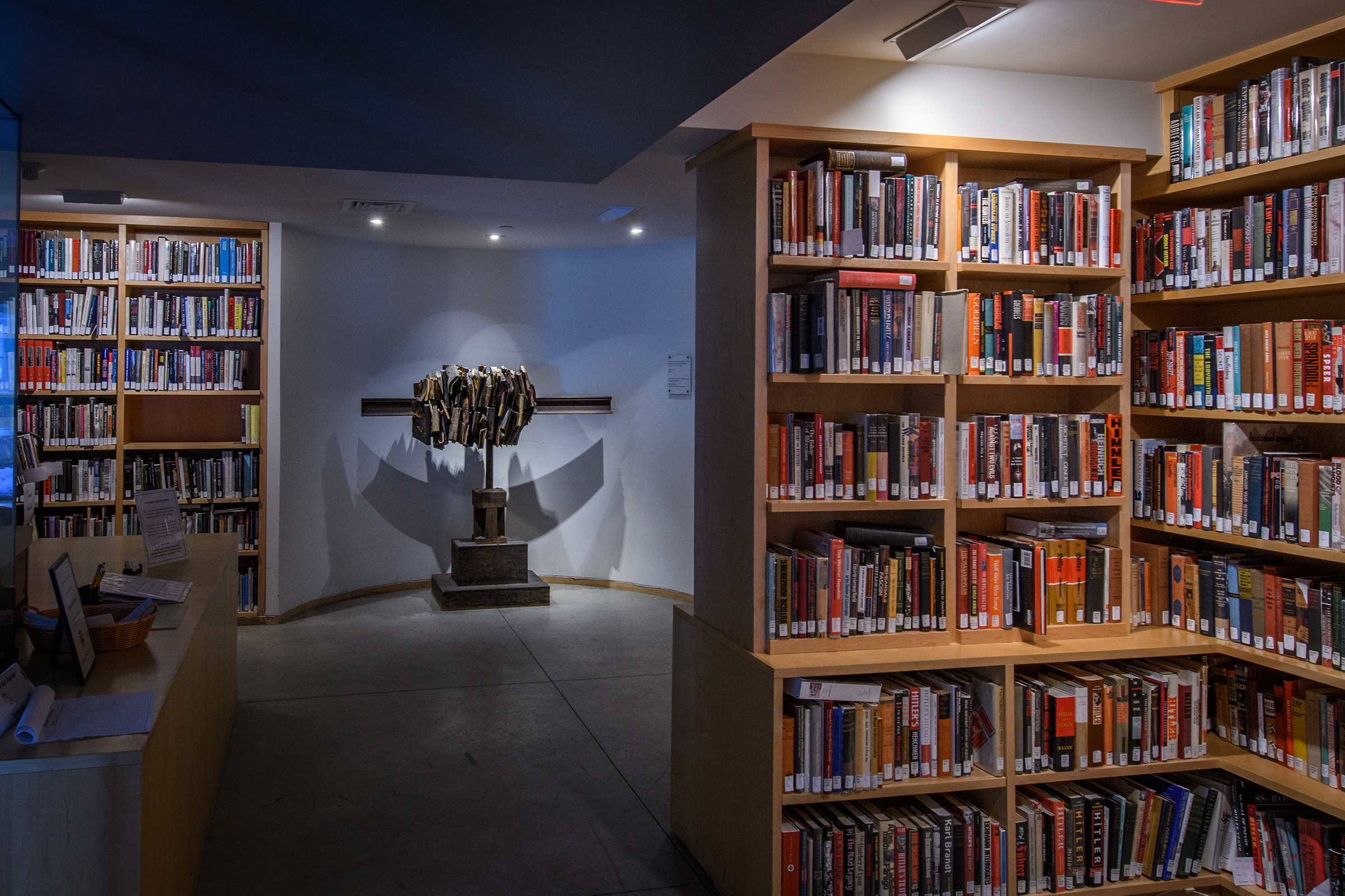 Rose Library interior building
