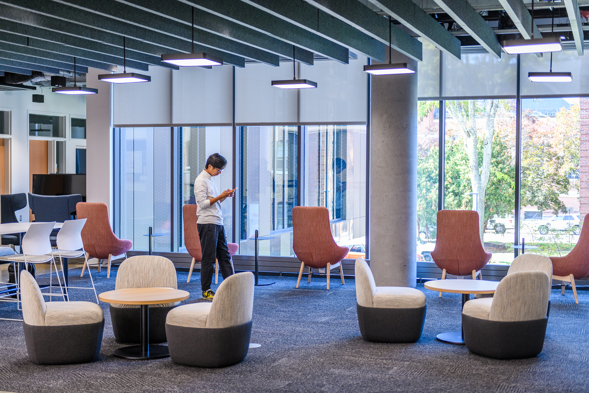Center for Media Arts, Computing, and Design Building - lounge area