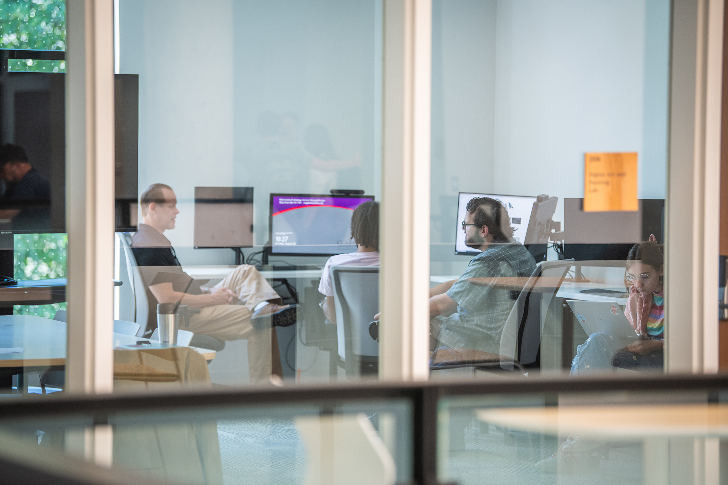 Center for Media Arts, Computing, and Design Building - interior classroom