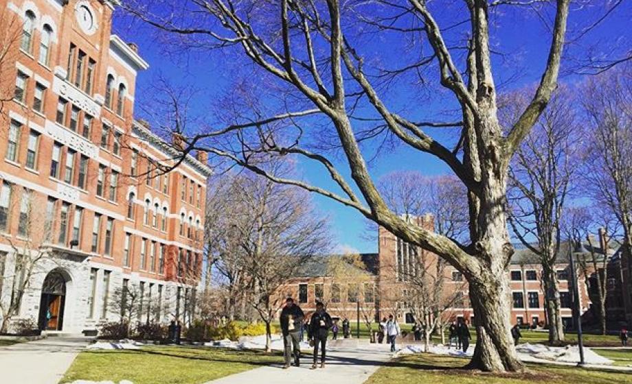 Clark University's square